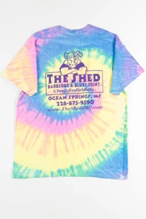 The Shed BBQ Tie Dye Tee