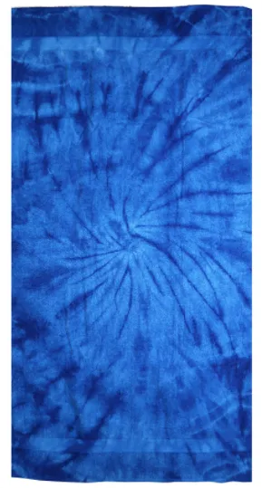 TIE-DYE BEACH TOWEL