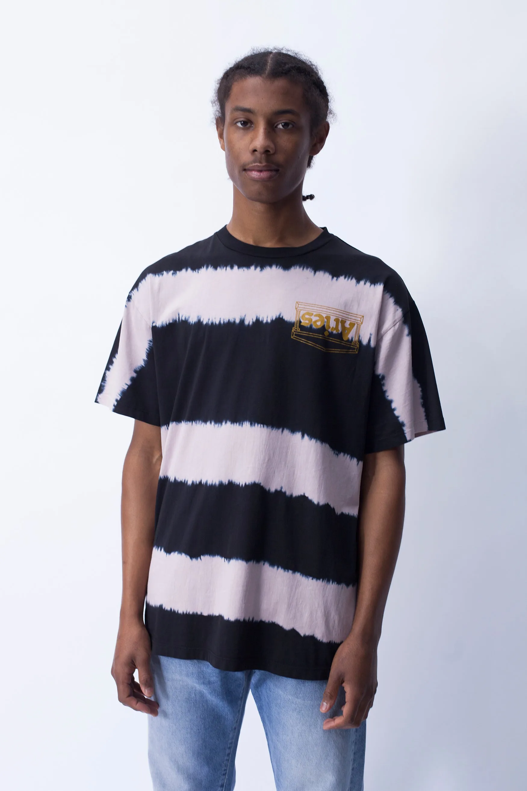 Tie Dye Stripe T