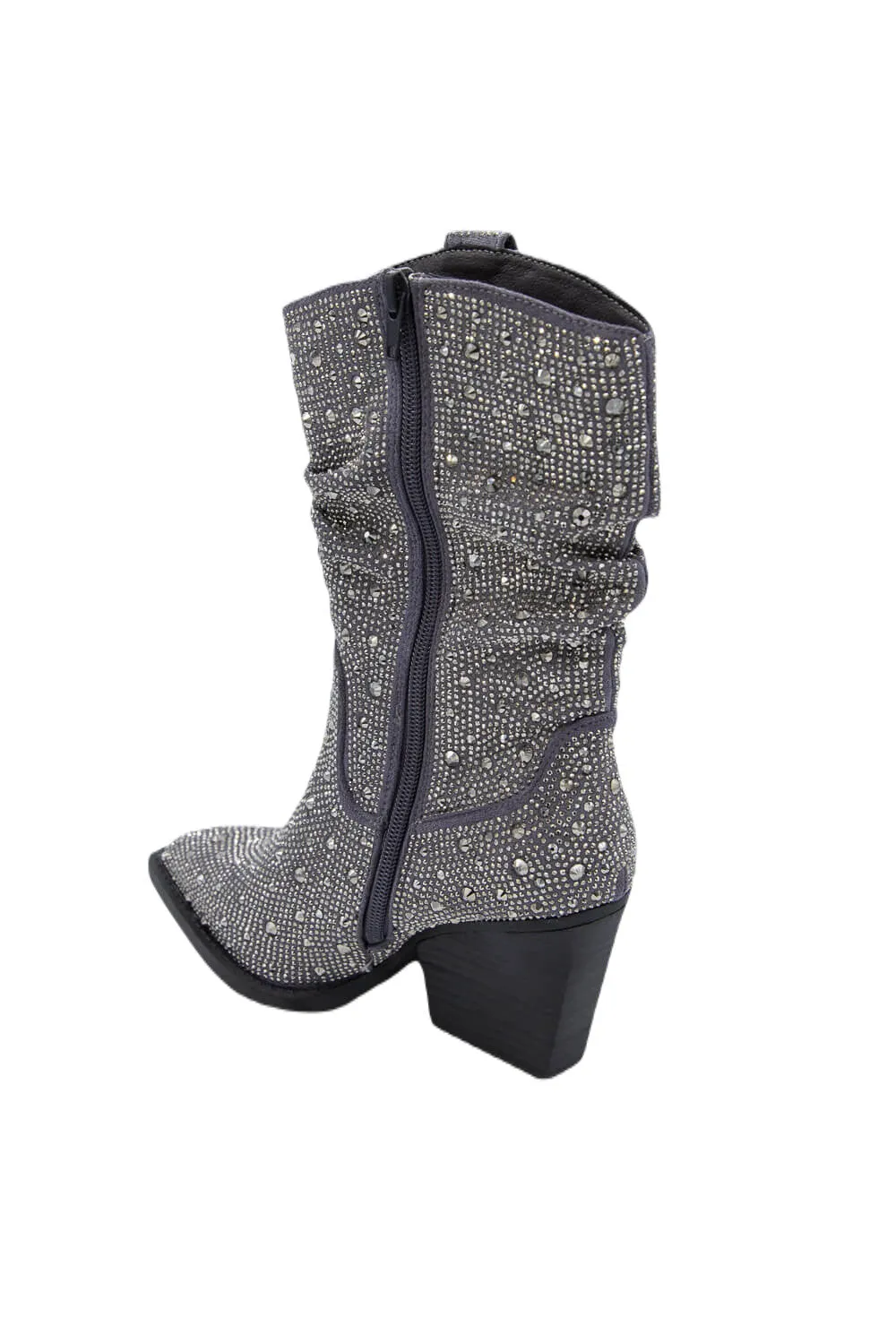 Very G Women's Kady Slouch Bootie - Grey VGLB0377