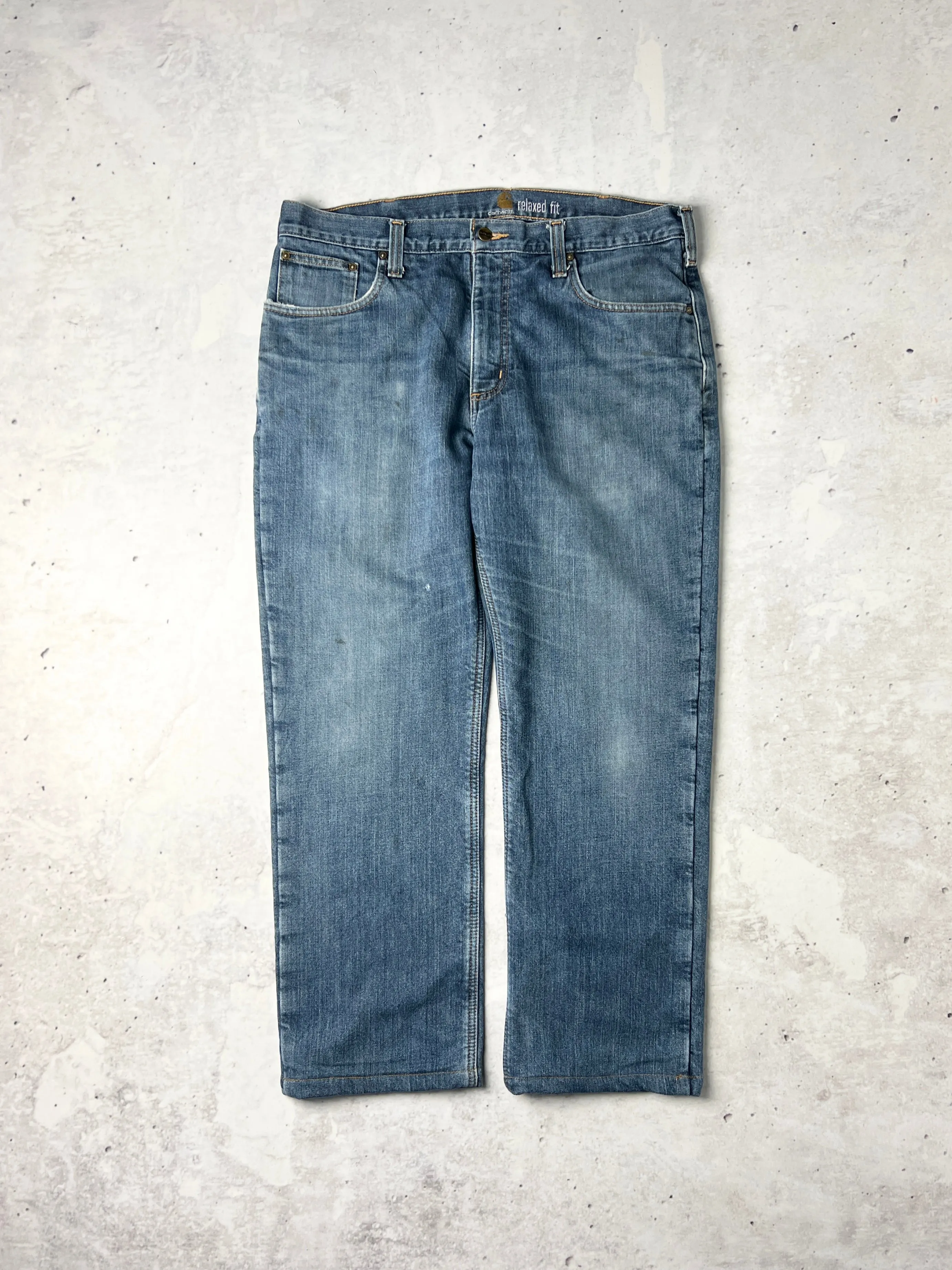 Vintage Carhartt blanket lined denim jeans (W36 x L29)