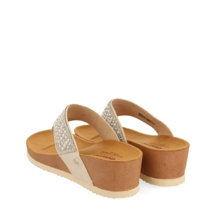 WEDGE SANDALS WITH EMBELLISHED STRAP FOR WOMEN BODMIN