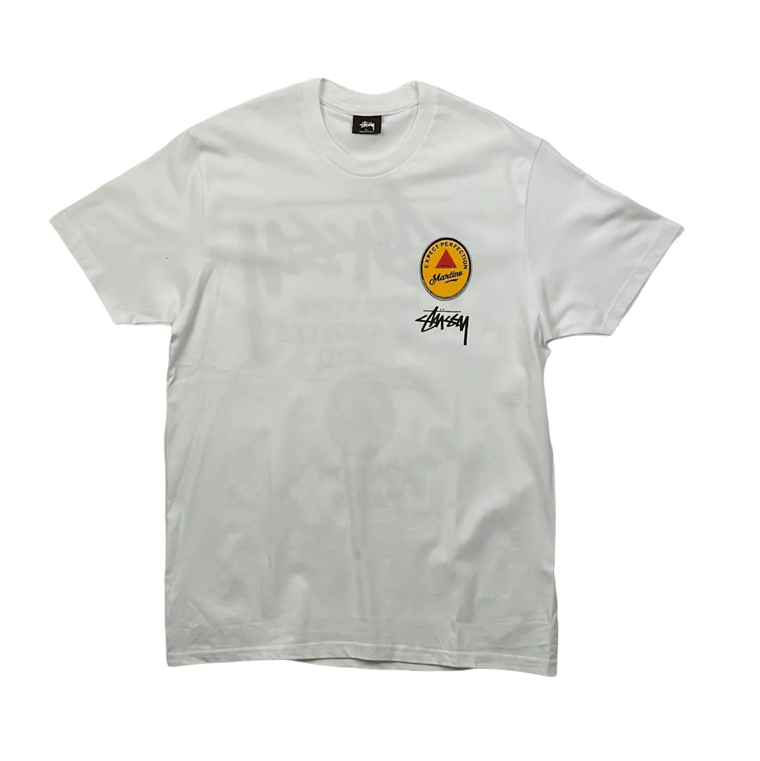 White Stussy x Martine Rose Tee - Large