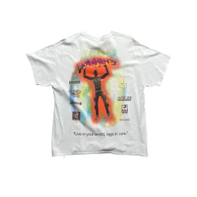 White Travis Scott Fortnite Tee - Large