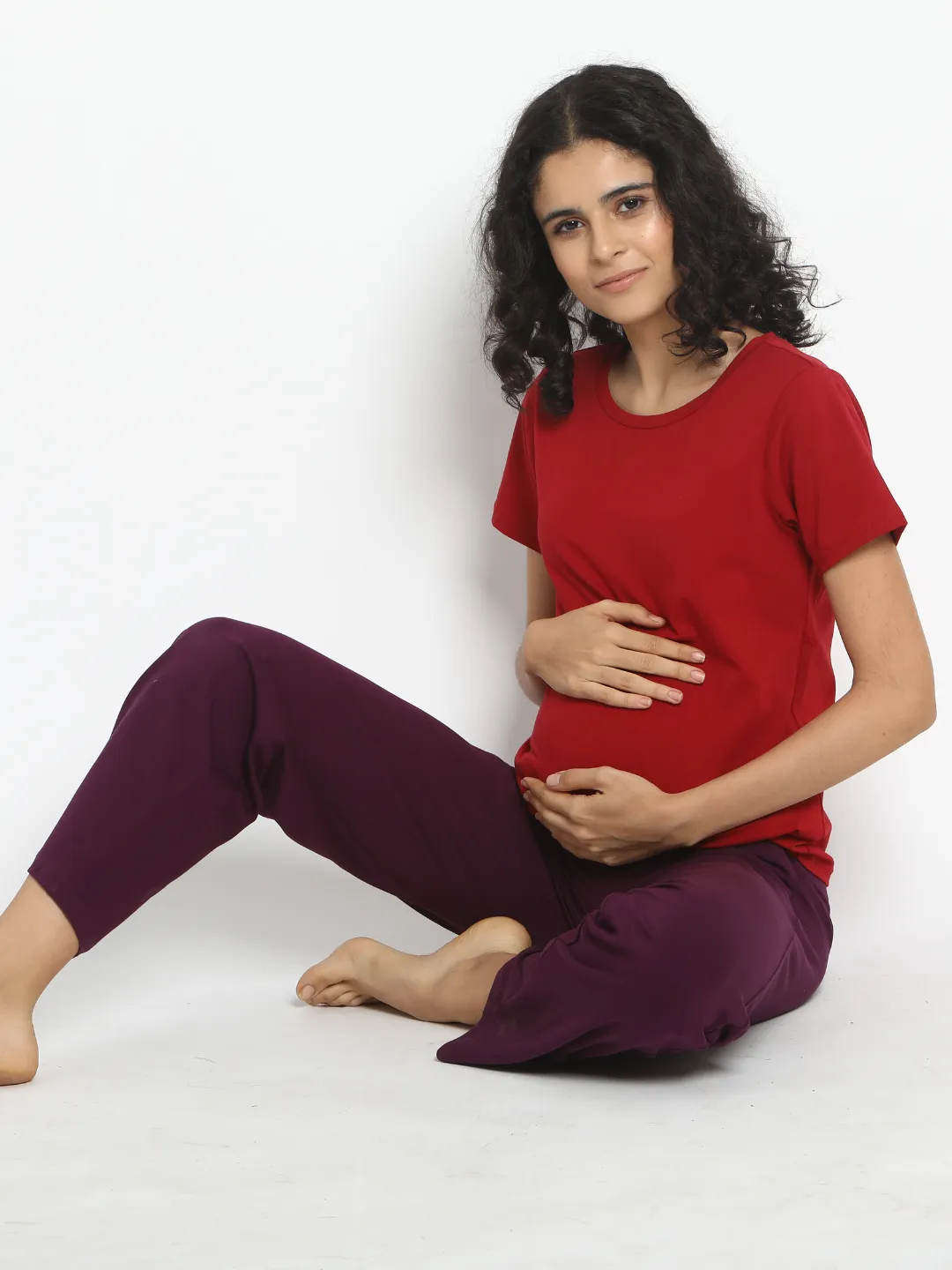 Wide-leg Maternity Pants