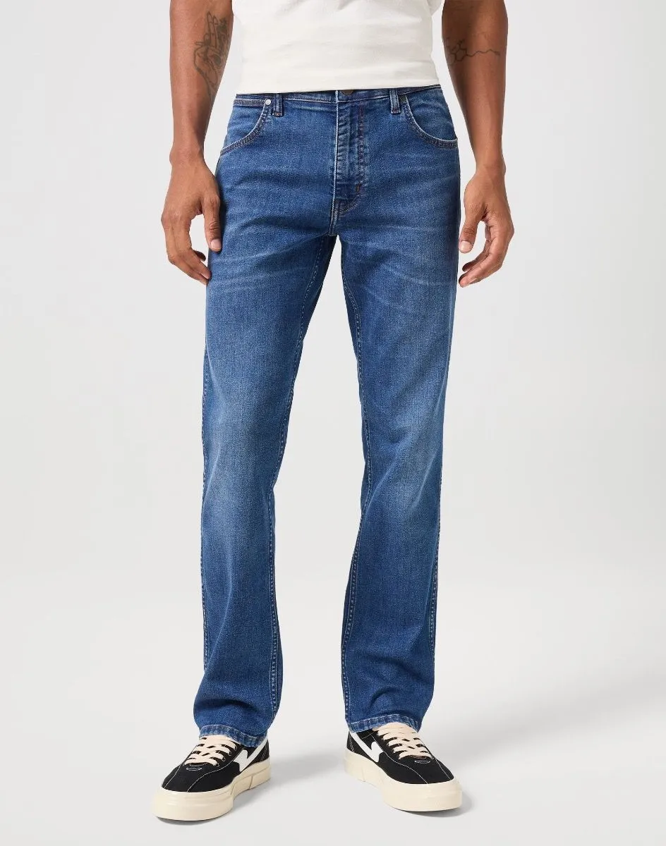 Wrangler Greensboro Straight Denim Jeans Dean