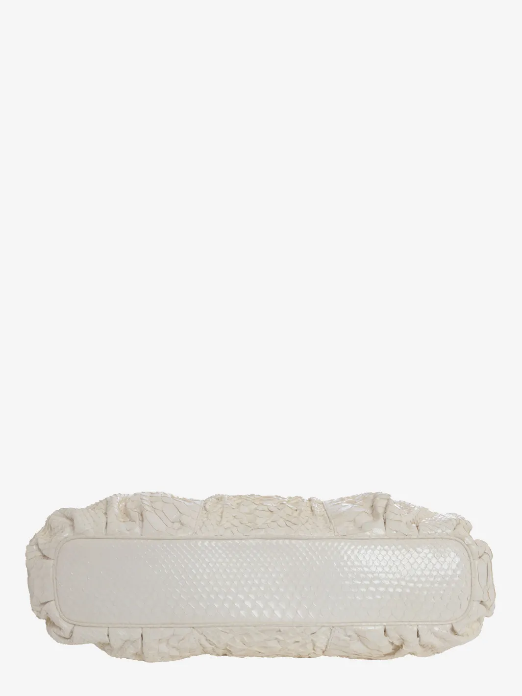 Zagliani Python Shoulder Bag