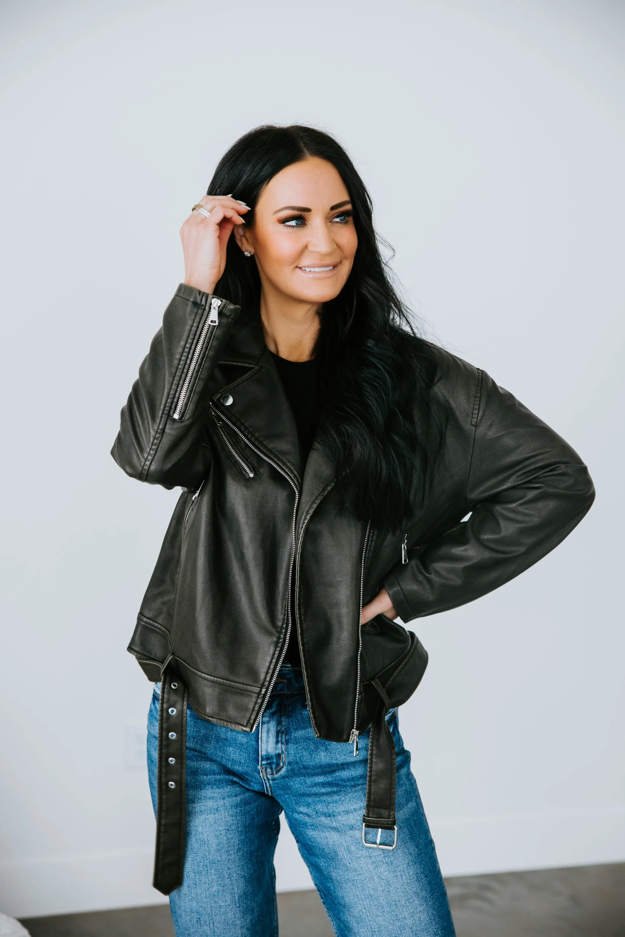 Zon Moto Jacket by Lily & Lottie